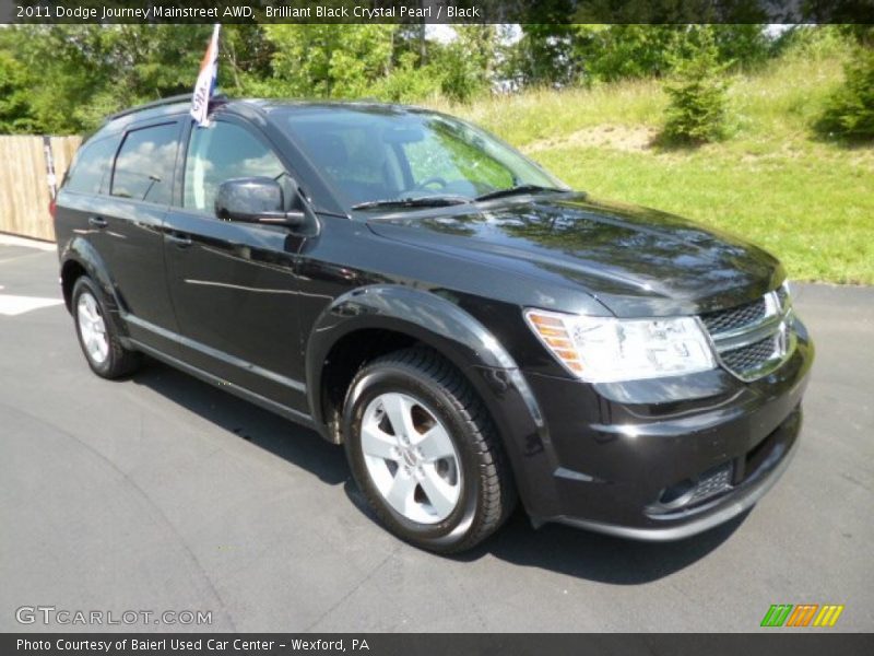 Front 3/4 View of 2011 Journey Mainstreet AWD