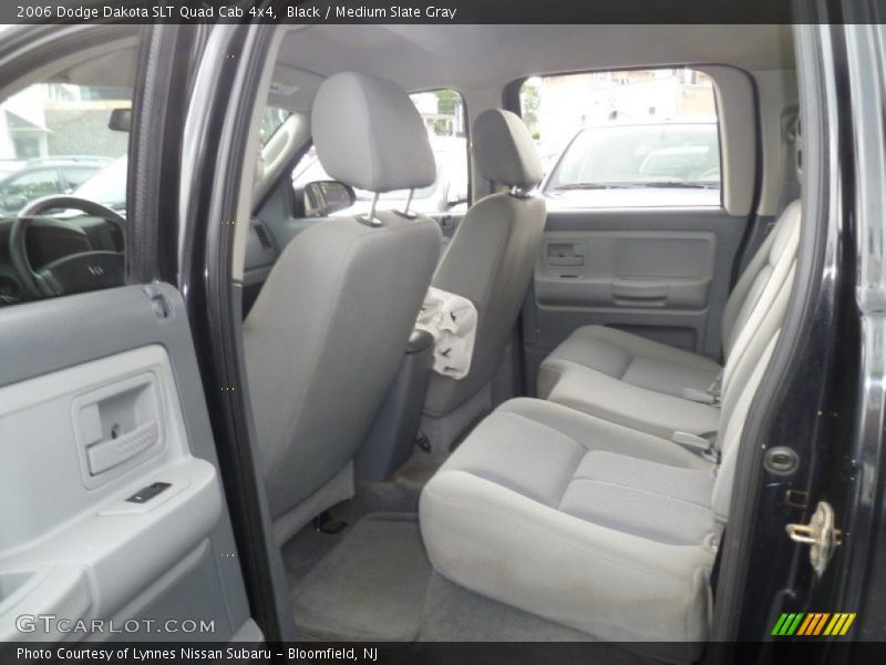 Black / Medium Slate Gray 2006 Dodge Dakota SLT Quad Cab 4x4