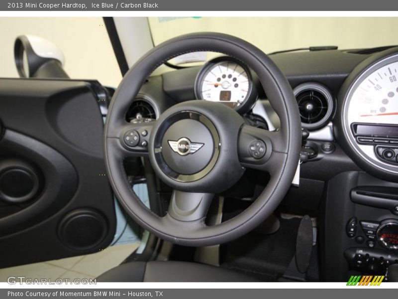 Ice Blue / Carbon Black 2013 Mini Cooper Hardtop