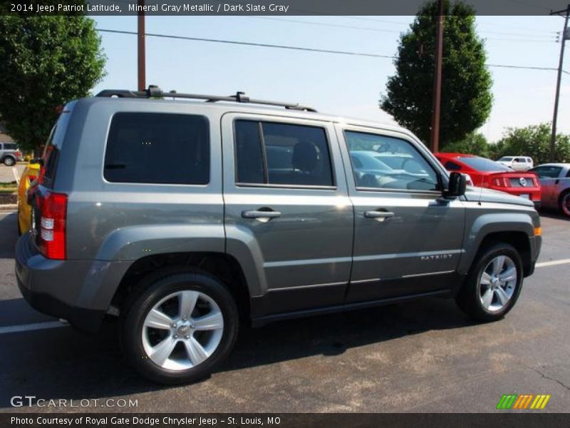 Mineral Gray Metallic / Dark Slate Gray 2014 Jeep Patriot Latitude