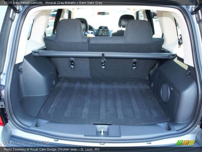 Mineral Gray Metallic / Dark Slate Gray 2014 Jeep Patriot Latitude