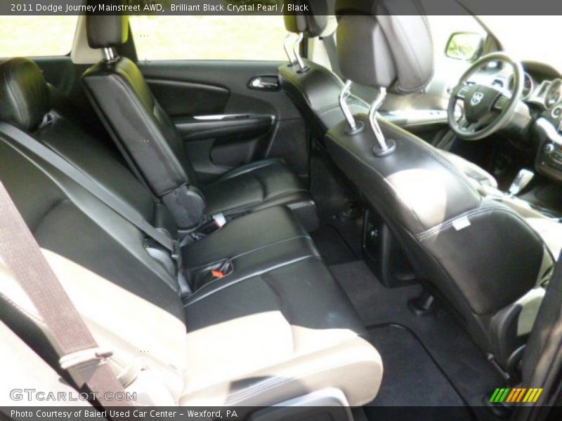 Brilliant Black Crystal Pearl / Black 2011 Dodge Journey Mainstreet AWD