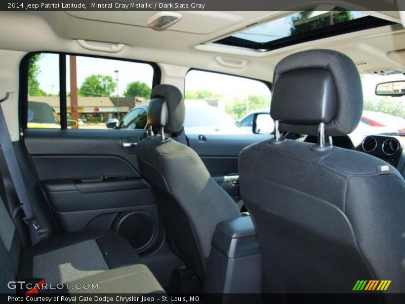 Mineral Gray Metallic / Dark Slate Gray 2014 Jeep Patriot Latitude