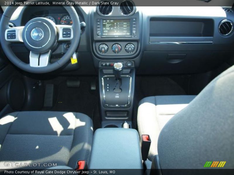 Mineral Gray Metallic / Dark Slate Gray 2014 Jeep Patriot Latitude