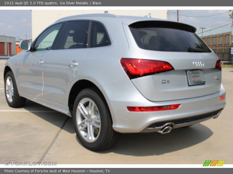 Ice Silver Metallic / Black 2013 Audi Q5 3.0 TFSI quattro