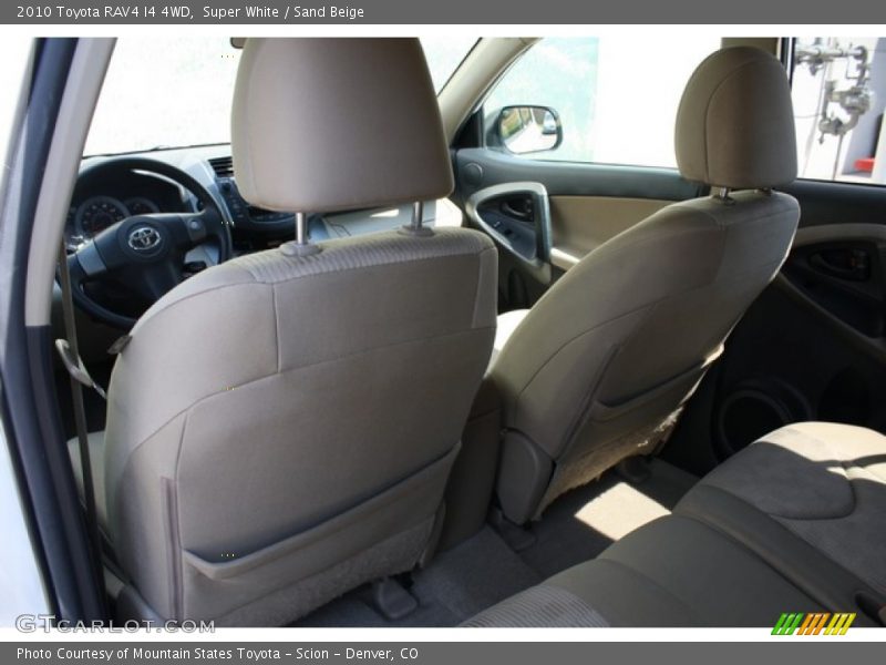 Super White / Sand Beige 2010 Toyota RAV4 I4 4WD