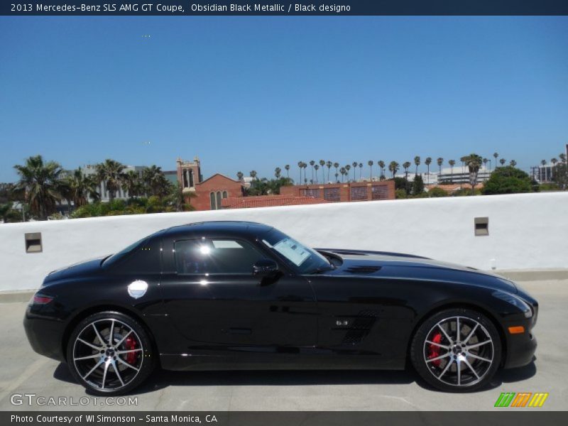 Obsidian Black Metallic / Black designo 2013 Mercedes-Benz SLS AMG GT Coupe