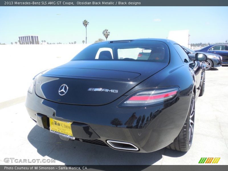 Obsidian Black Metallic / Black designo 2013 Mercedes-Benz SLS AMG GT Coupe