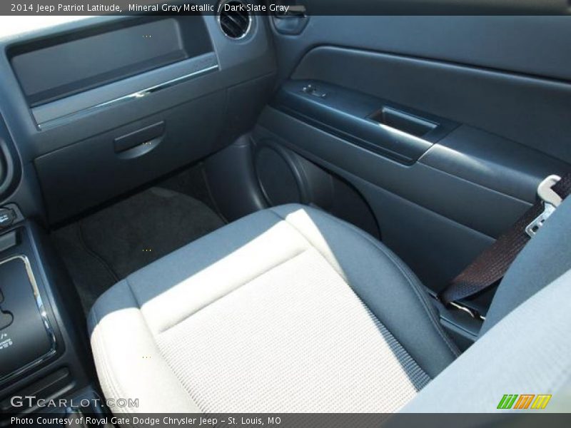 Mineral Gray Metallic / Dark Slate Gray 2014 Jeep Patriot Latitude