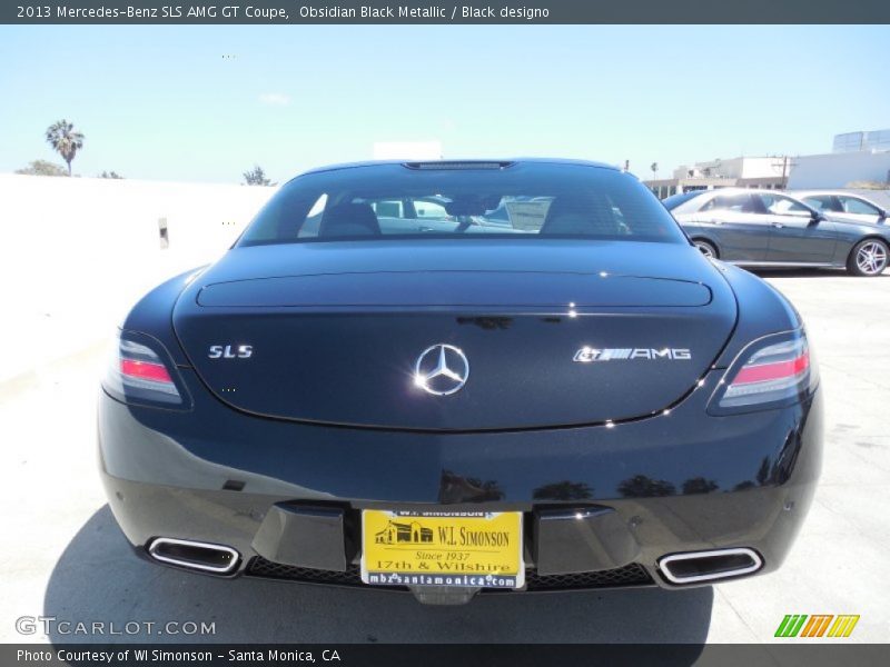 Obsidian Black Metallic / Black designo 2013 Mercedes-Benz SLS AMG GT Coupe