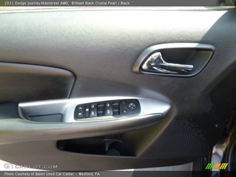 Brilliant Black Crystal Pearl / Black 2011 Dodge Journey Mainstreet AWD
