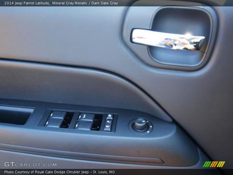 Mineral Gray Metallic / Dark Slate Gray 2014 Jeep Patriot Latitude