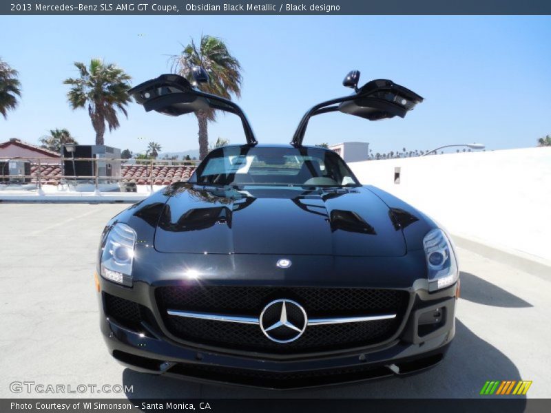 Obsidian Black Metallic / Black designo 2013 Mercedes-Benz SLS AMG GT Coupe