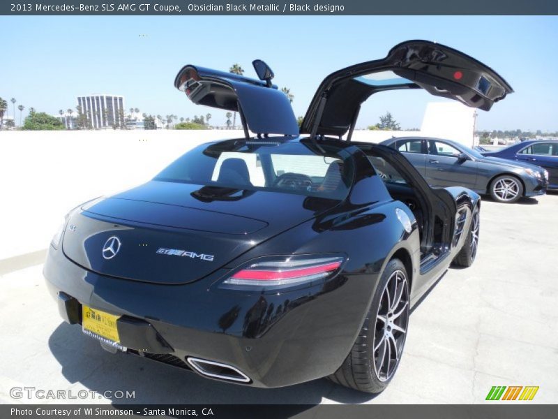 Obsidian Black Metallic / Black designo 2013 Mercedes-Benz SLS AMG GT Coupe