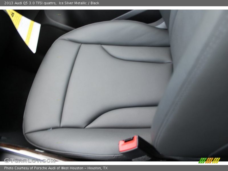 Ice Silver Metallic / Black 2013 Audi Q5 3.0 TFSI quattro