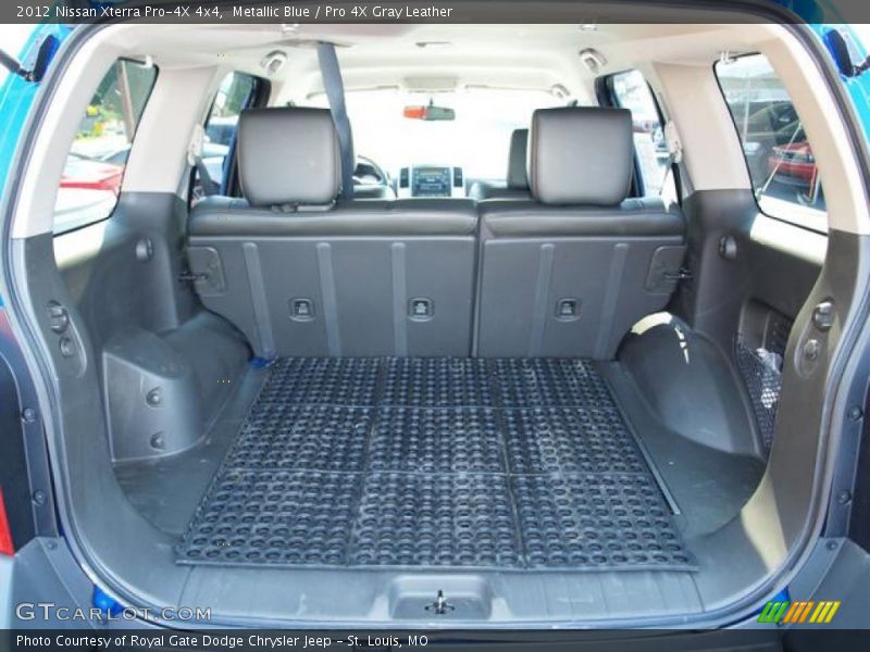 Metallic Blue / Pro 4X Gray Leather 2012 Nissan Xterra Pro-4X 4x4