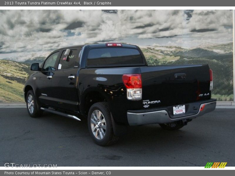 Black / Graphite 2013 Toyota Tundra Platinum CrewMax 4x4