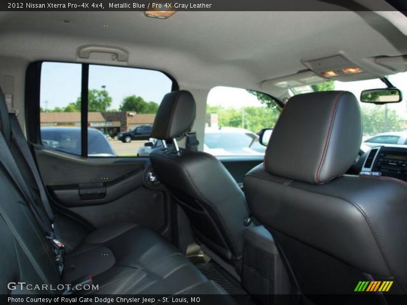 Metallic Blue / Pro 4X Gray Leather 2012 Nissan Xterra Pro-4X 4x4