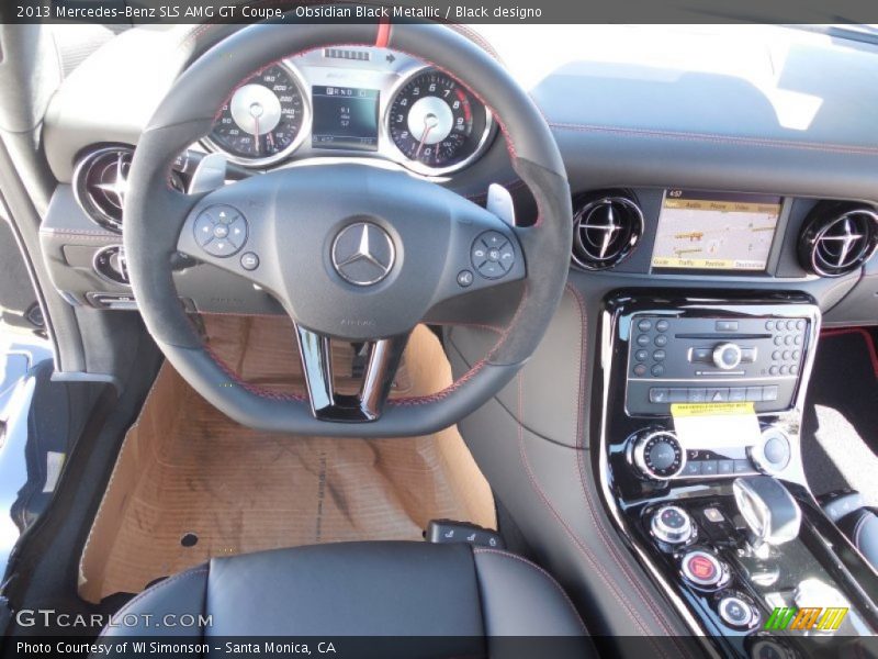 Dashboard of 2013 SLS AMG GT Coupe