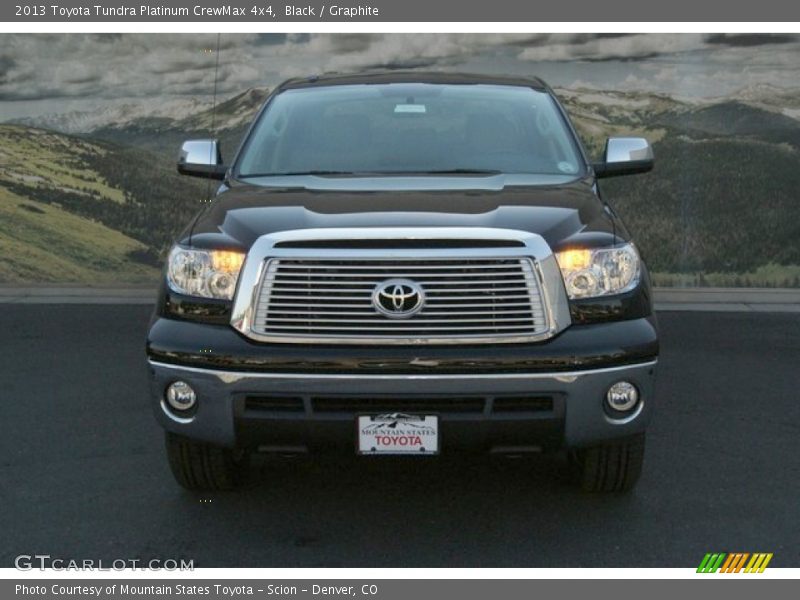 Black / Graphite 2013 Toyota Tundra Platinum CrewMax 4x4
