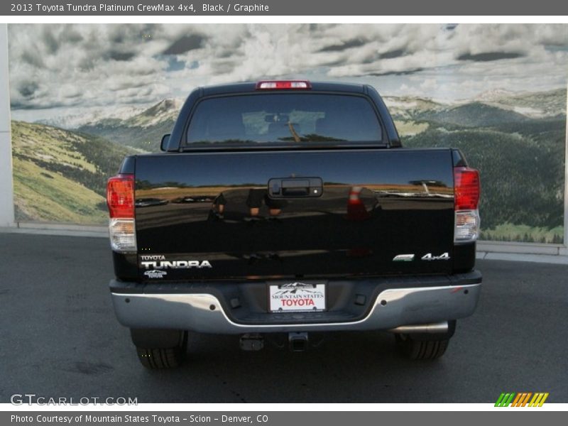 Black / Graphite 2013 Toyota Tundra Platinum CrewMax 4x4