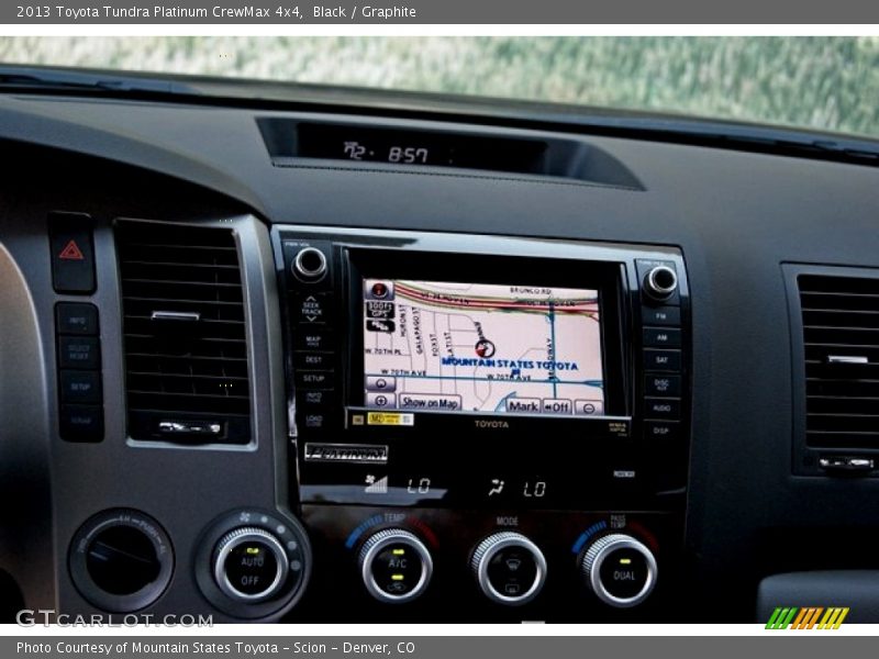 Black / Graphite 2013 Toyota Tundra Platinum CrewMax 4x4