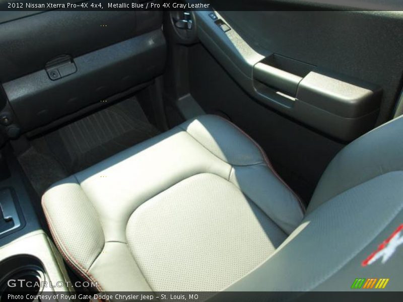 Metallic Blue / Pro 4X Gray Leather 2012 Nissan Xterra Pro-4X 4x4