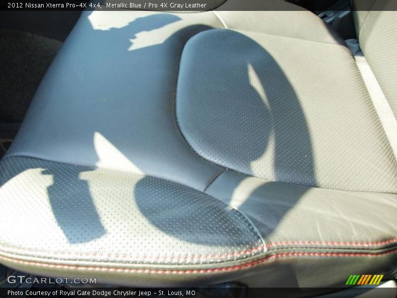 Metallic Blue / Pro 4X Gray Leather 2012 Nissan Xterra Pro-4X 4x4