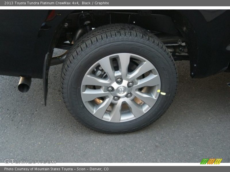 Black / Graphite 2013 Toyota Tundra Platinum CrewMax 4x4