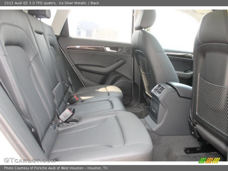 Ice Silver Metallic / Black 2013 Audi Q5 3.0 TFSI quattro