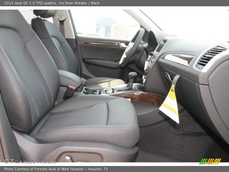 Ice Silver Metallic / Black 2013 Audi Q5 3.0 TFSI quattro