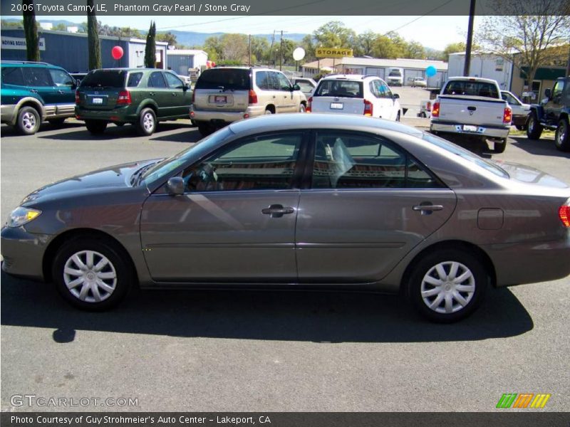 Phantom Gray Pearl / Stone Gray 2006 Toyota Camry LE