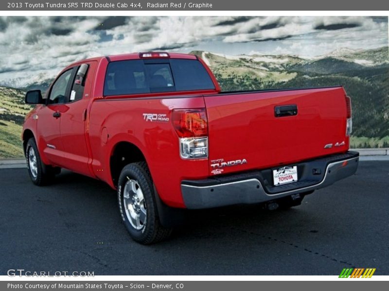Radiant Red / Graphite 2013 Toyota Tundra SR5 TRD Double Cab 4x4