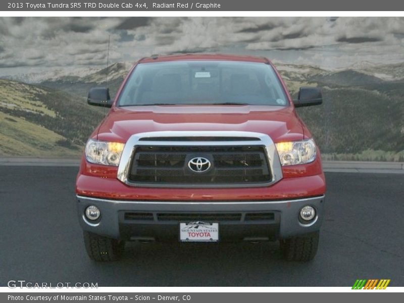 Radiant Red / Graphite 2013 Toyota Tundra SR5 TRD Double Cab 4x4