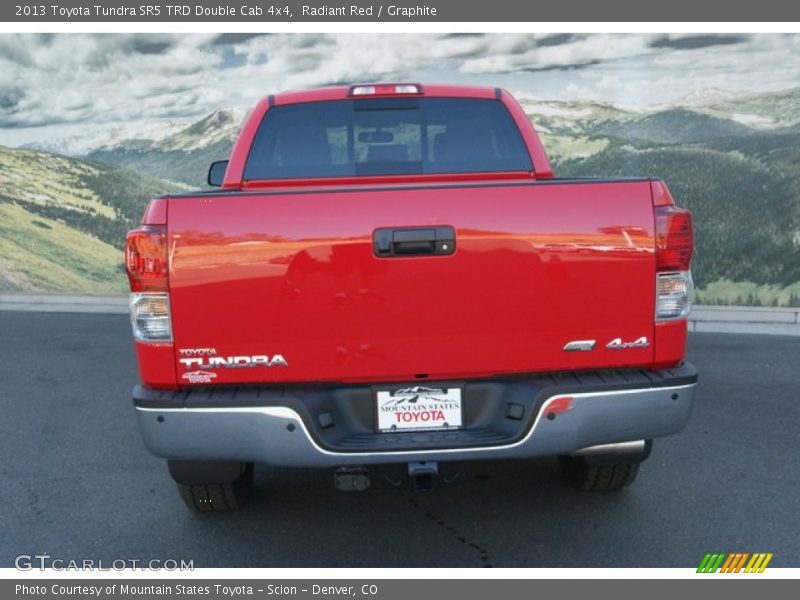 Radiant Red / Graphite 2013 Toyota Tundra SR5 TRD Double Cab 4x4