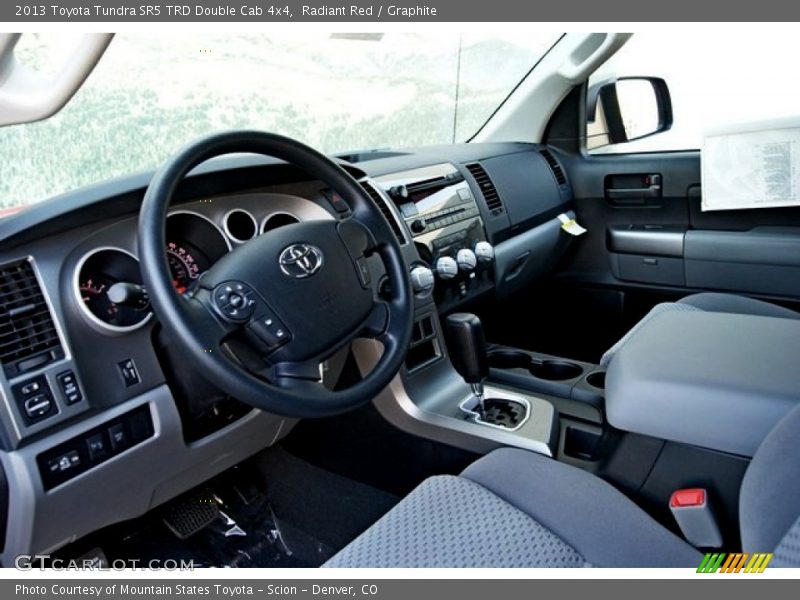 Radiant Red / Graphite 2013 Toyota Tundra SR5 TRD Double Cab 4x4