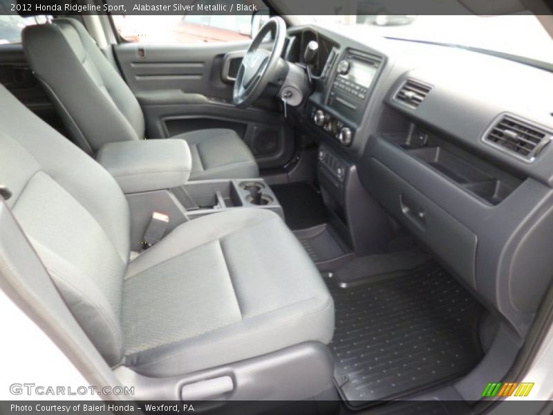 Alabaster Silver Metallic / Black 2012 Honda Ridgeline Sport