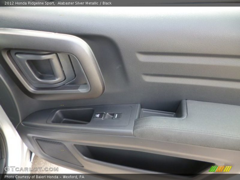 Alabaster Silver Metallic / Black 2012 Honda Ridgeline Sport