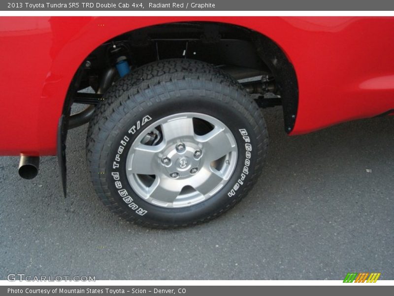 Radiant Red / Graphite 2013 Toyota Tundra SR5 TRD Double Cab 4x4