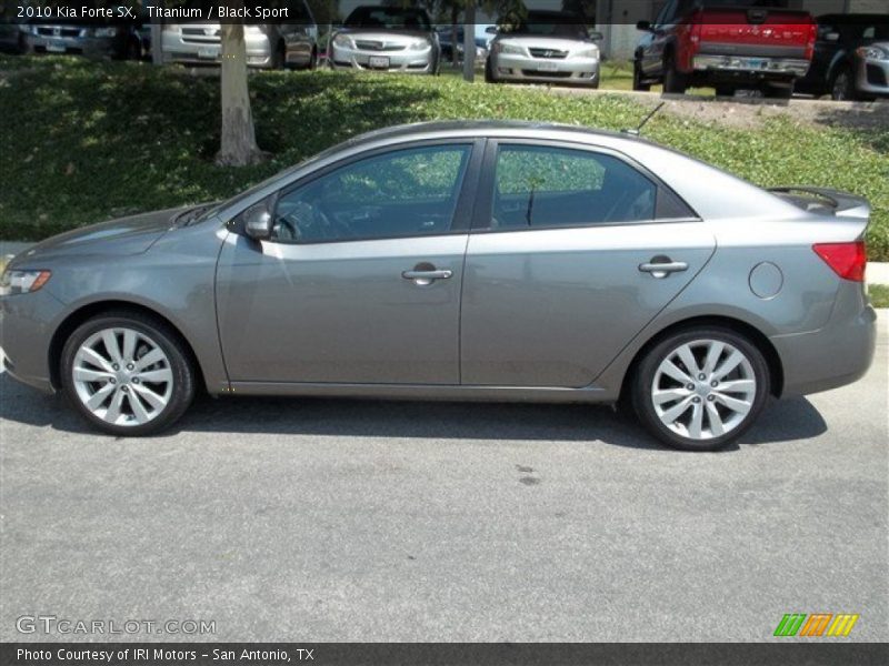 Titanium / Black Sport 2010 Kia Forte SX