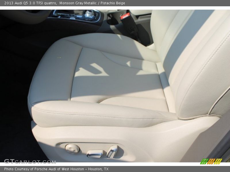 Monsoon Gray Metallic / Pistachio Beige 2013 Audi Q5 3.0 TFSI quattro