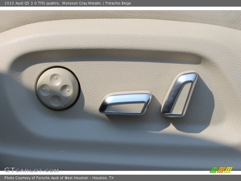 Monsoon Gray Metallic / Pistachio Beige 2013 Audi Q5 3.0 TFSI quattro