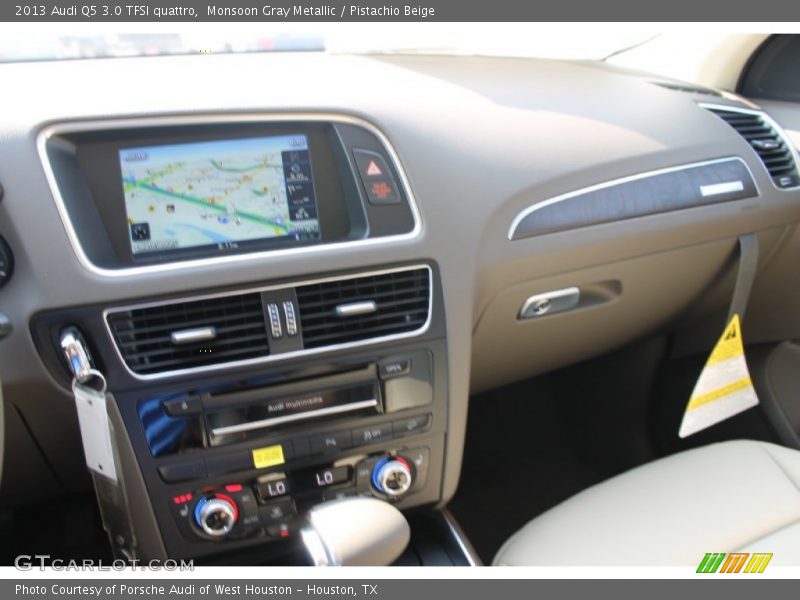 Monsoon Gray Metallic / Pistachio Beige 2013 Audi Q5 3.0 TFSI quattro