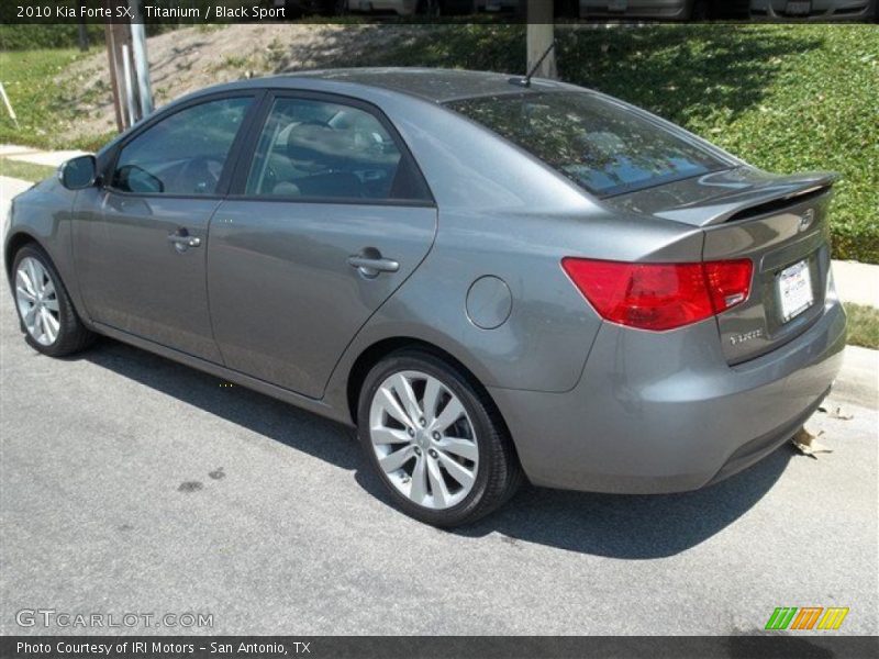 Titanium / Black Sport 2010 Kia Forte SX