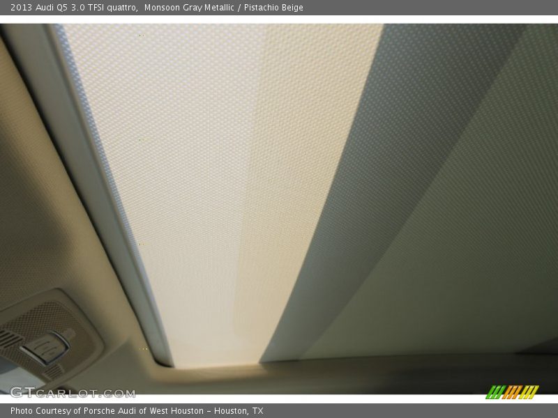 Monsoon Gray Metallic / Pistachio Beige 2013 Audi Q5 3.0 TFSI quattro