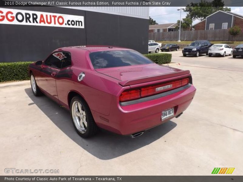 Furious Fuchsia / Dark Slate Gray 2010 Dodge Challenger R/T Classic Furious Fuchsia Edition