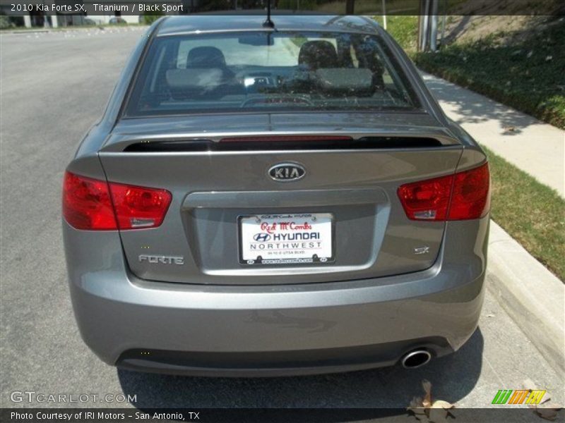 Titanium / Black Sport 2010 Kia Forte SX