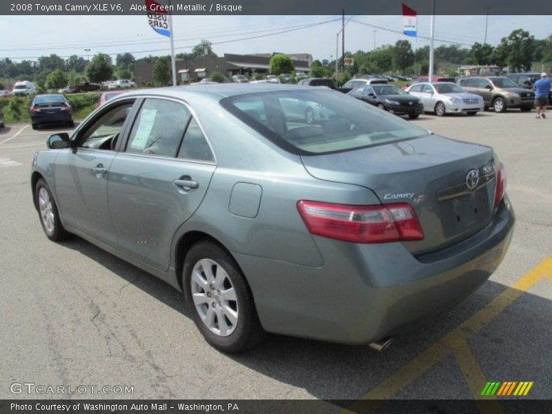 Aloe Green Metallic / Bisque 2008 Toyota Camry XLE V6