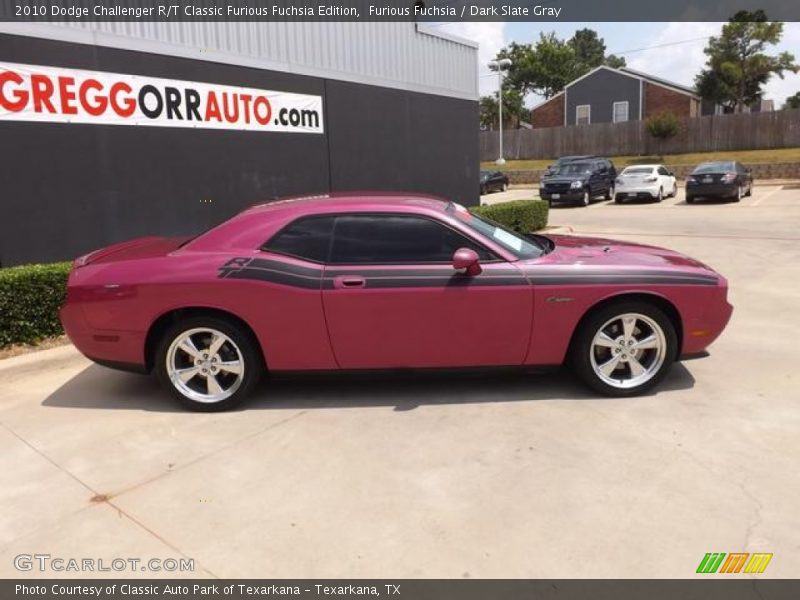 Furious Fuchsia / Dark Slate Gray 2010 Dodge Challenger R/T Classic Furious Fuchsia Edition