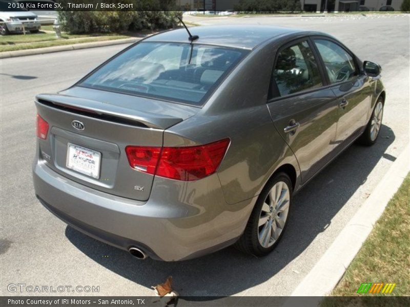 Titanium / Black Sport 2010 Kia Forte SX